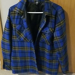 Volcom flannel jacket. Light weight.